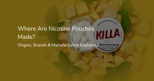 Where Are Nicotine Pouches Made? Origins, Brands & Manufacturing Explained