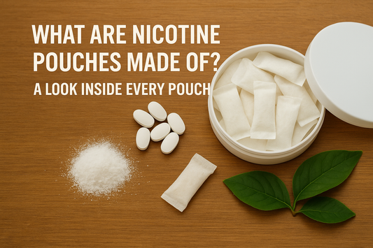 What Are Nicotine Pouches Made Of? A Look Inside Every Pouch
