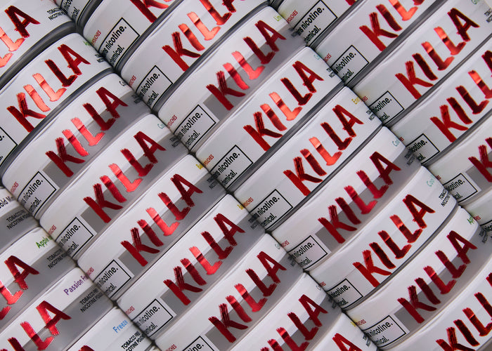 killa nicotine pouches collection