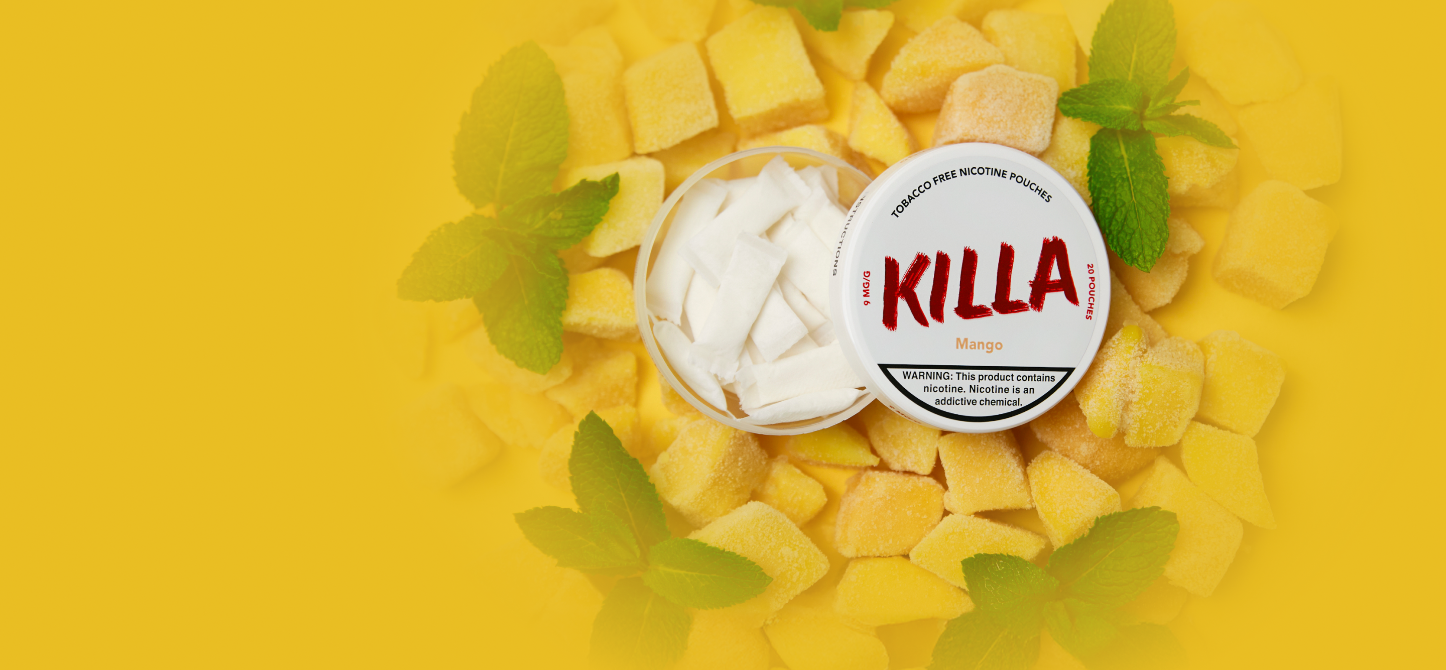 mango nicotine pouches collection