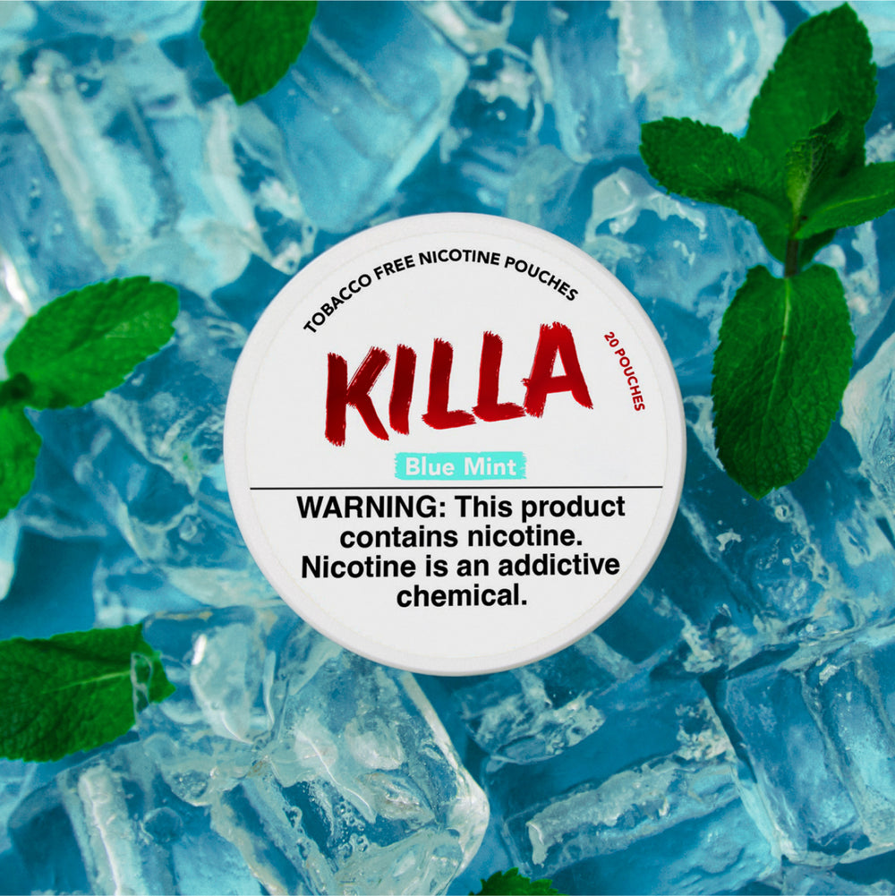 blue mint killa nicotine pouch