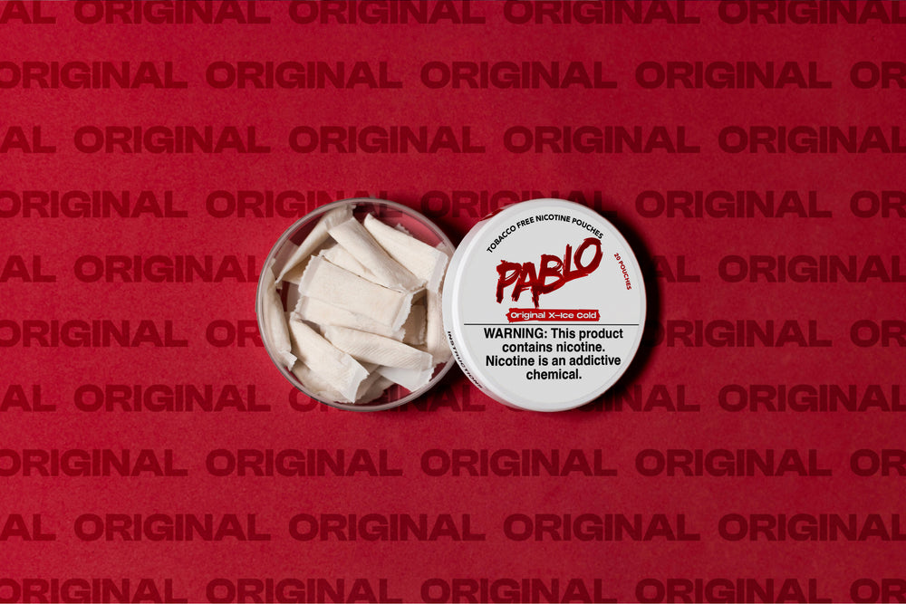 nicotine pouch pablo original x ice cold