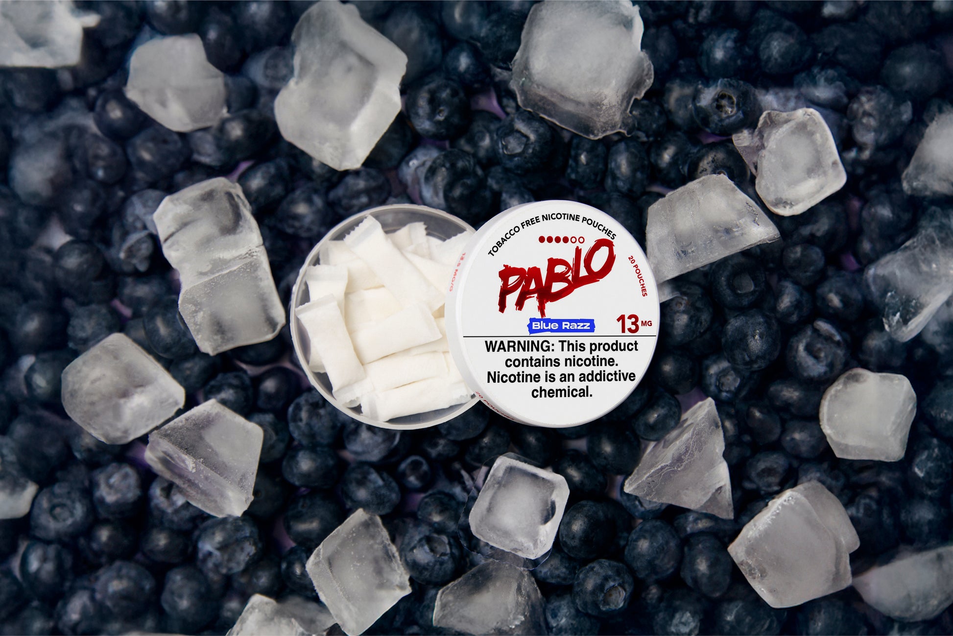 pablo blue razz 13 mg