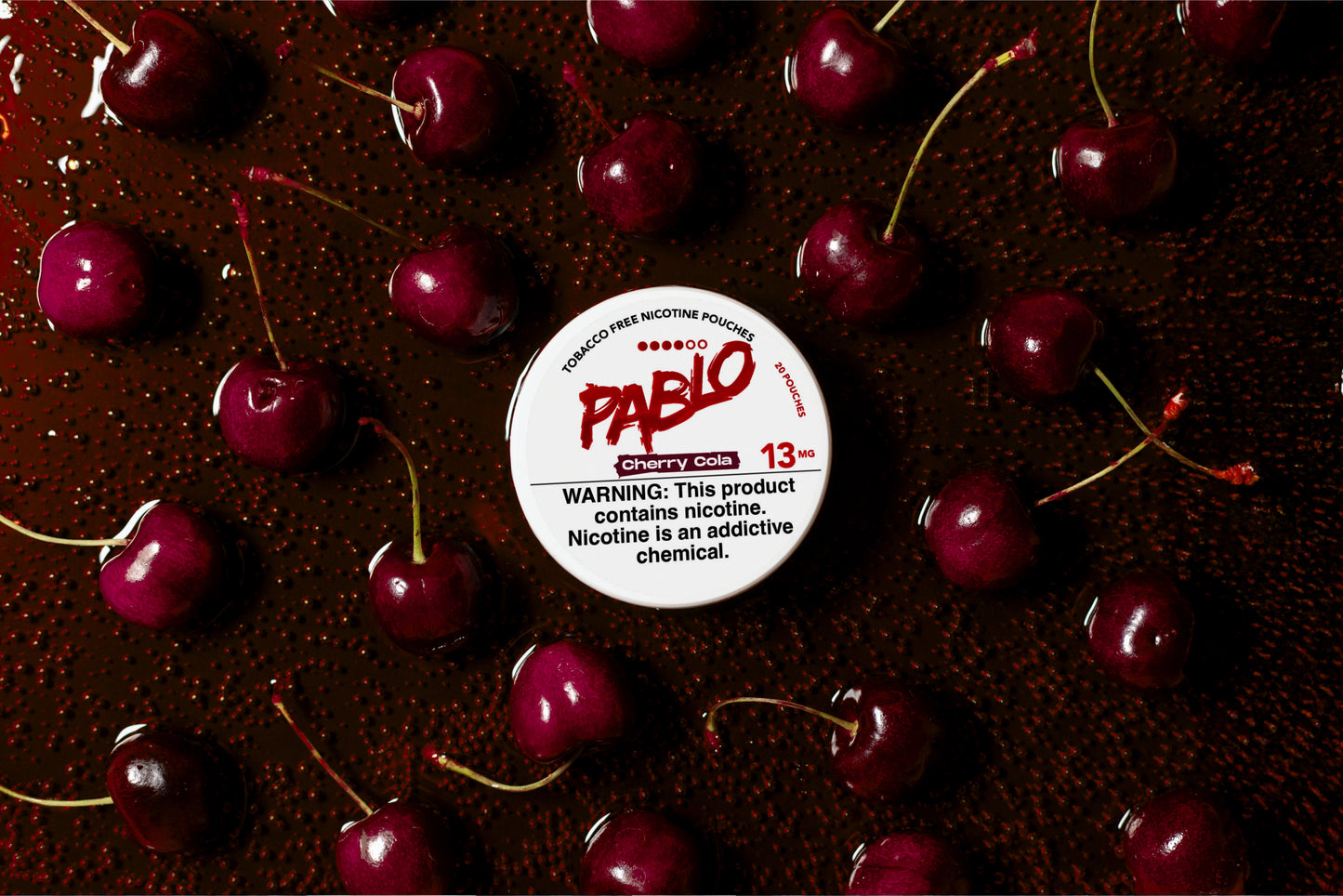 pablo cherry nicotine pouch 13 mg