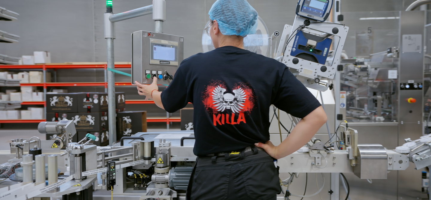 nicotine pouches production