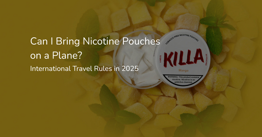 Can I Bring Nicotine Pouches on a Plane? International Travel Rules in 2025