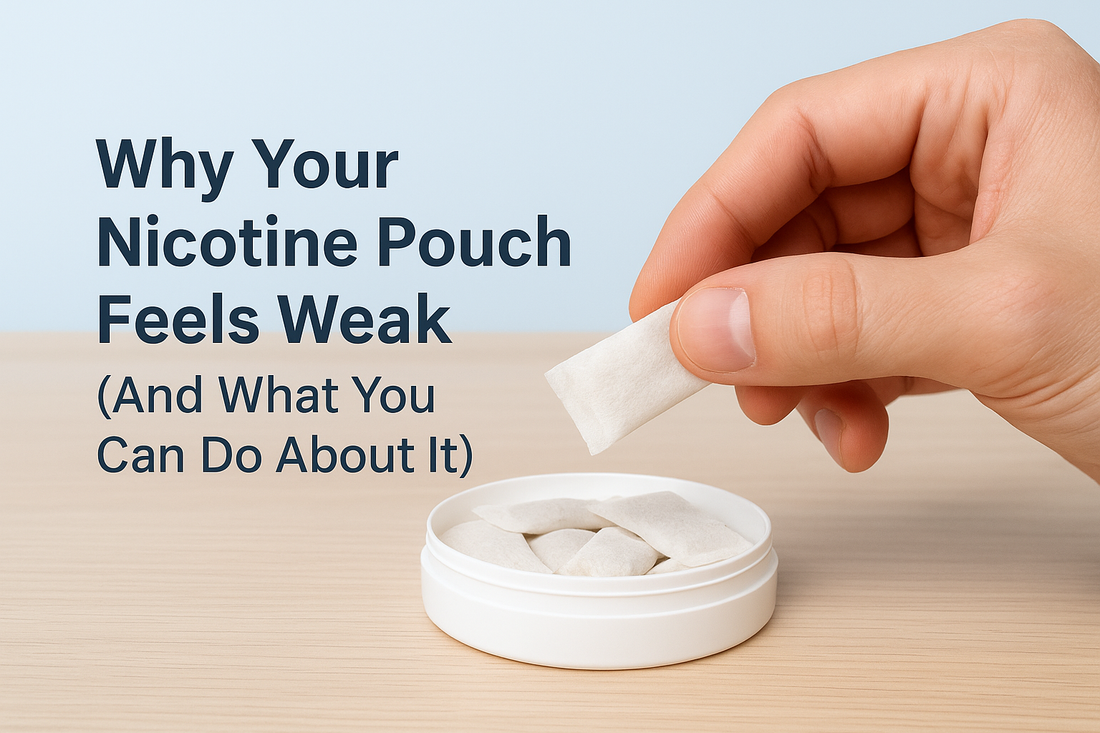 Why Your Nicotine Pouch Feels Weak (And What You Can Do About It)