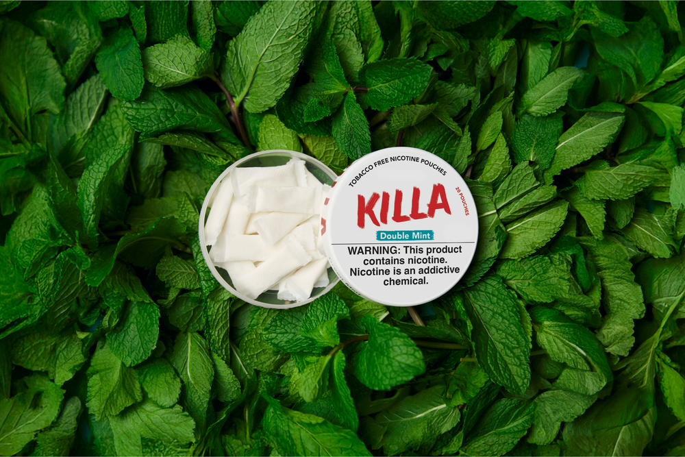killa double mint nicotine pouches