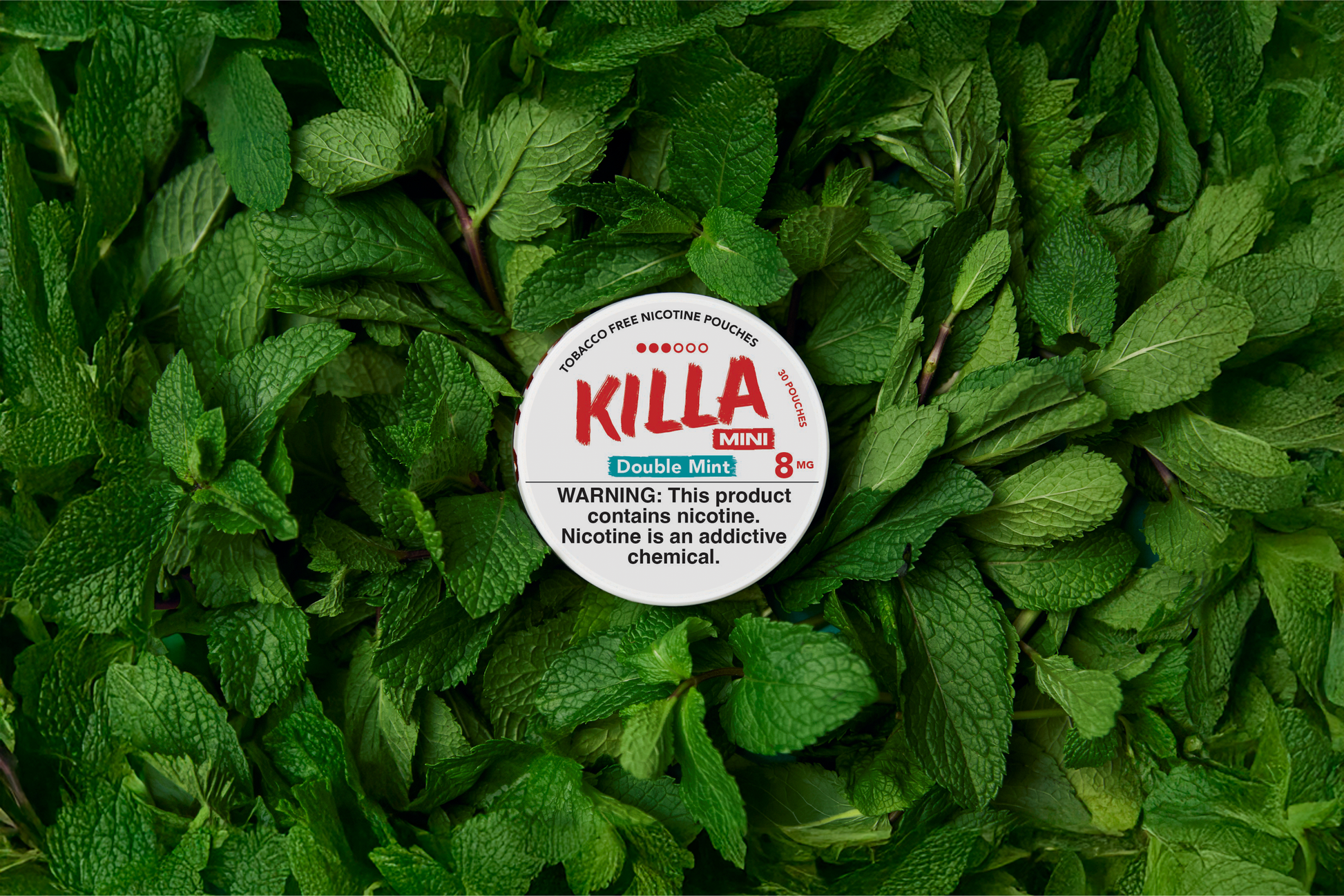 killa mini double mint 8mg
