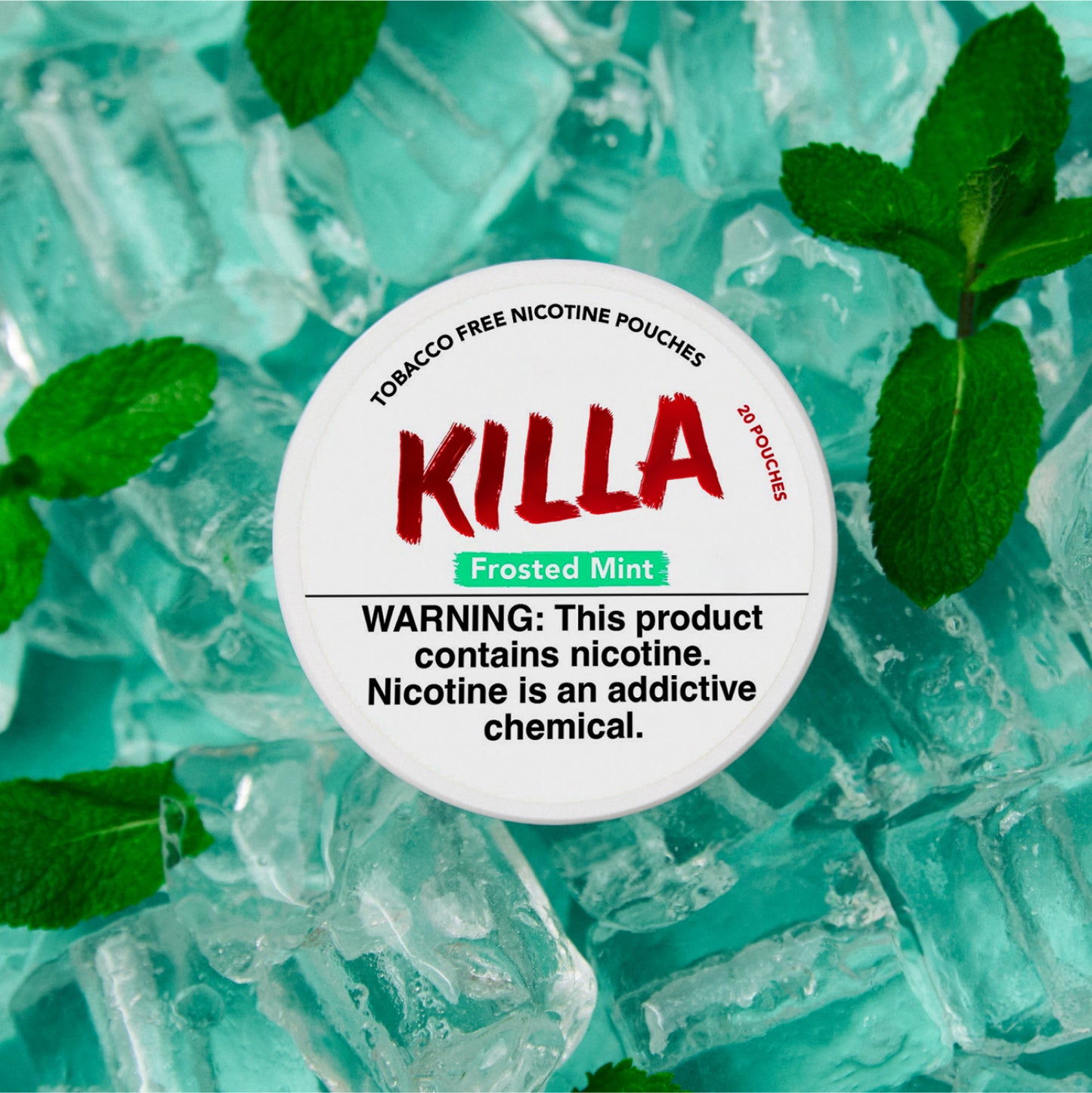killa frosted mint 20 pouches