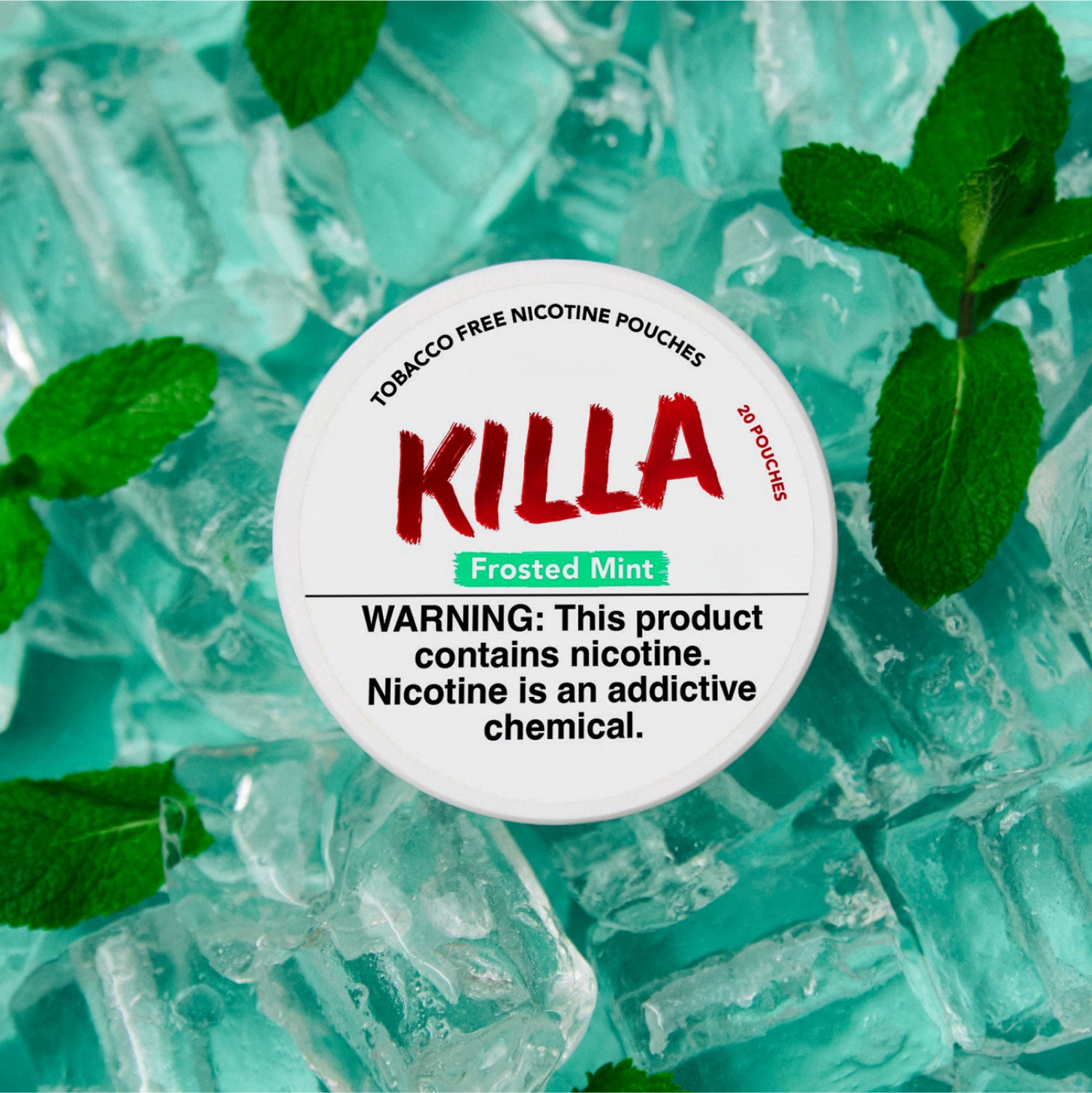 killa frosted mint 20 pouches