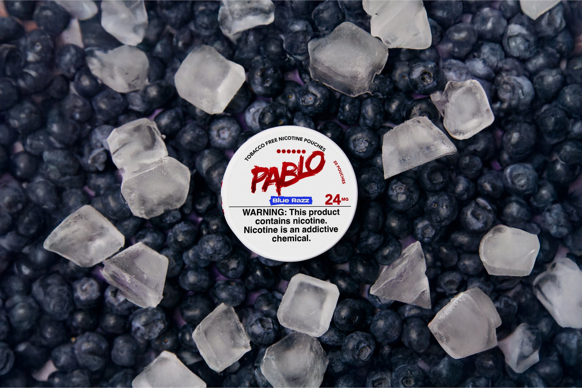 pablo blue razz 24mg