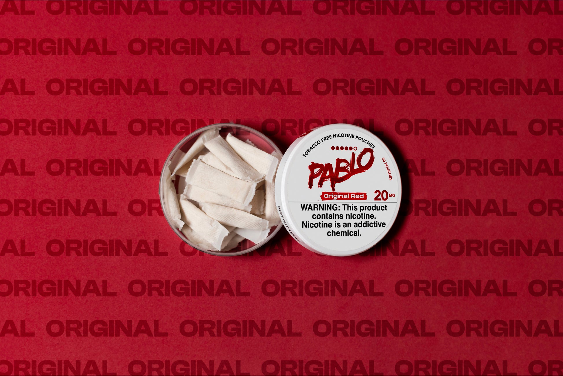 pablo original red nicotine pouch