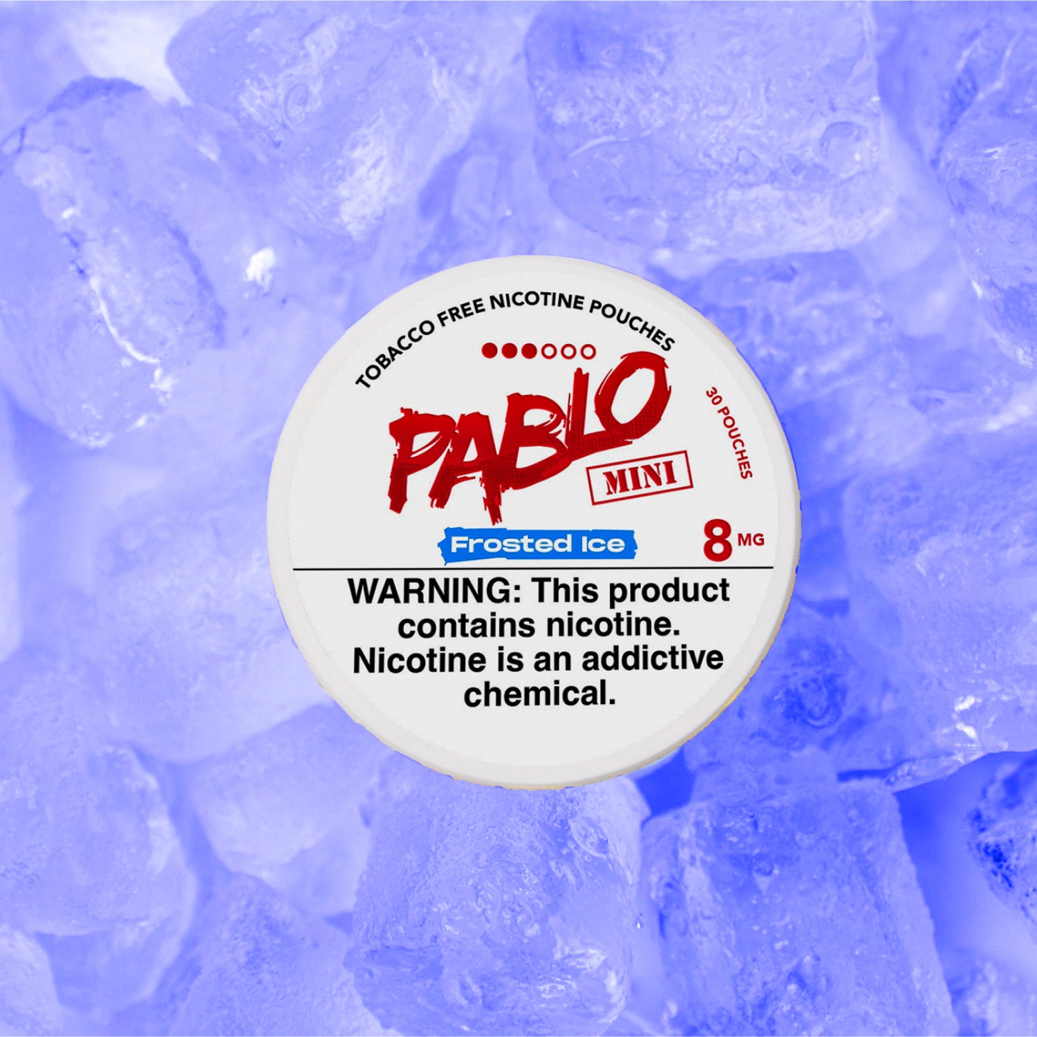 pablo mini nicotine pouch frosted ice