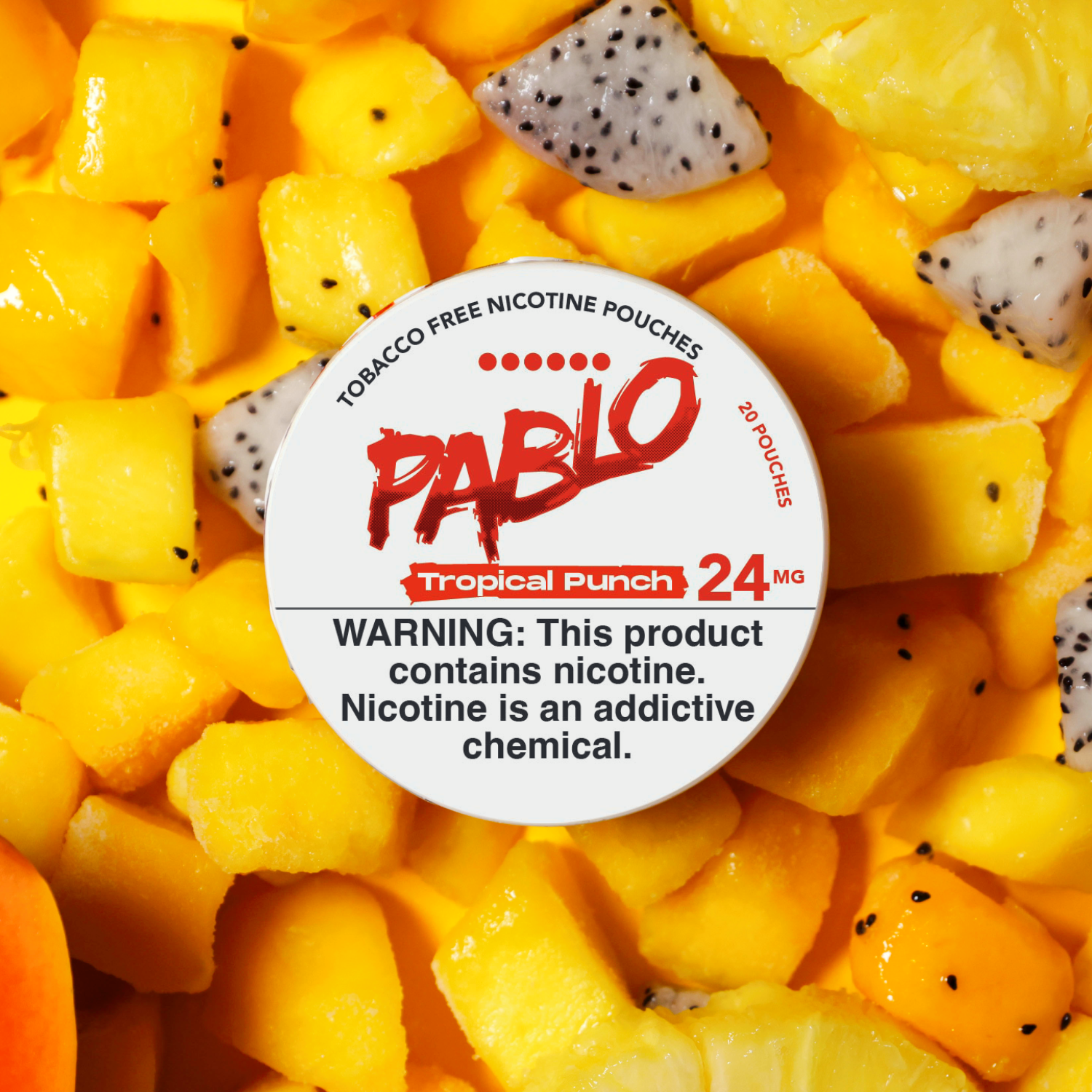nicotine pouch pablo tropical punch 24mg