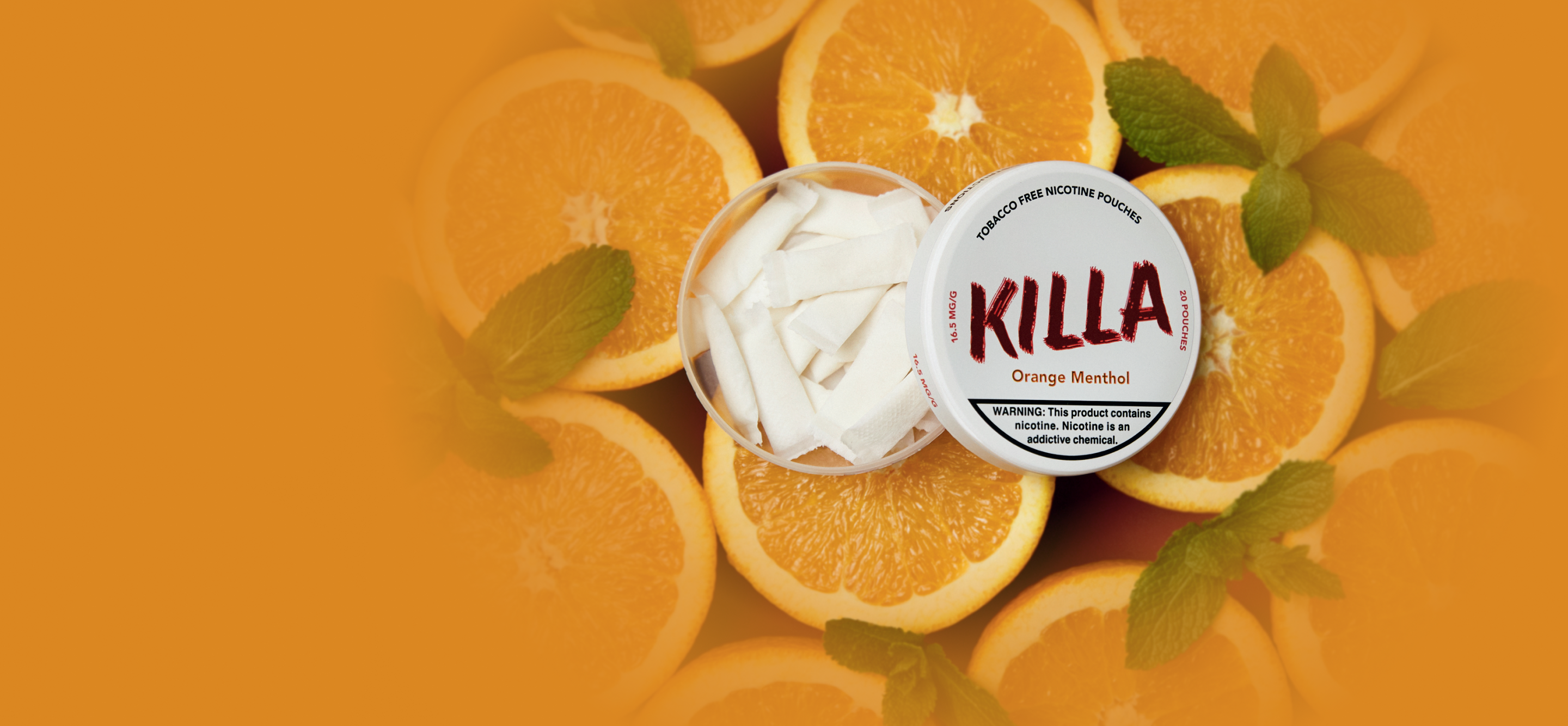 orange 50 mg nicotine pouches​